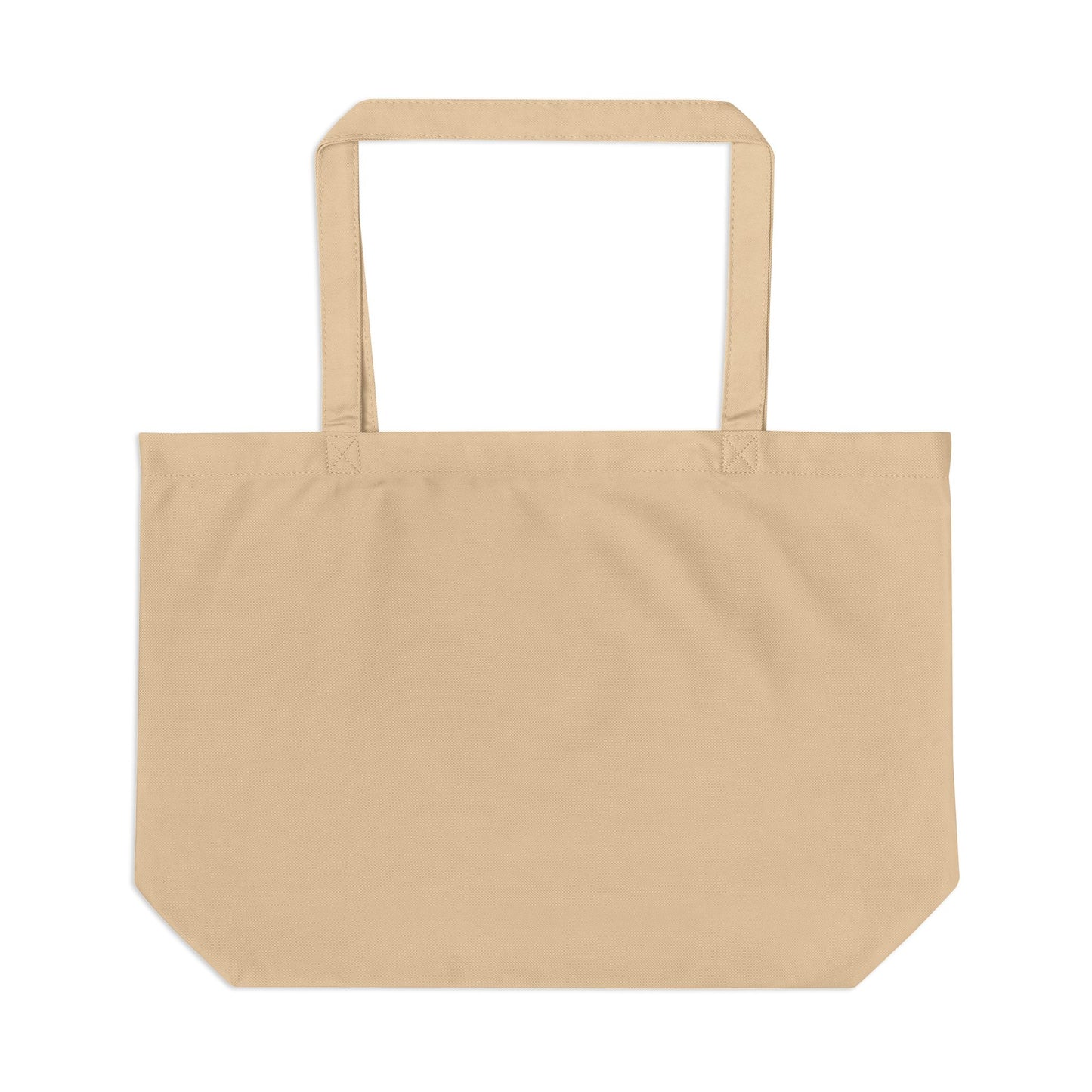 Funny Penguin Eco Tote Bag – Large Organic Cotton, 6-Gallon Capacity, “Coffee Is My Blood Type” Gift for Coffee Lovers