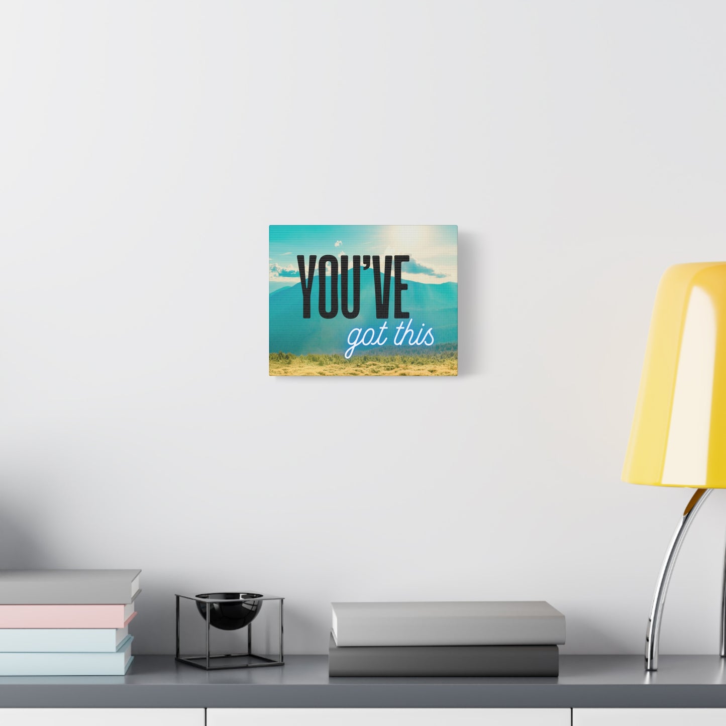 Inspirational Wall Art – Motivational Canvas Print with Quote 'You Got This' – Uplifting Decor for Home or Office