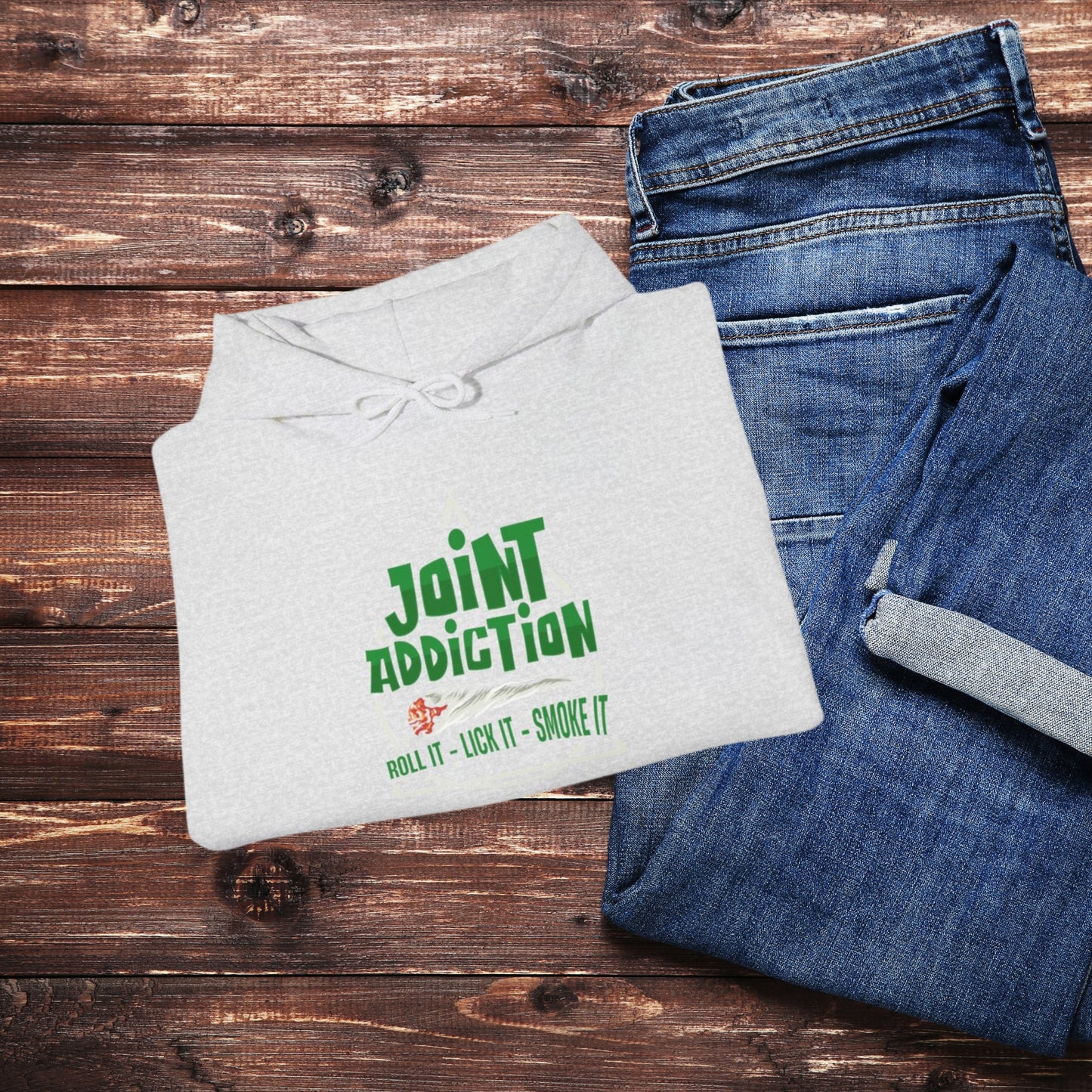 Joint Addiction Hoodie – Funny Weed Lover Unisex Hoodie | Cozy Cannabis Sweatshirt