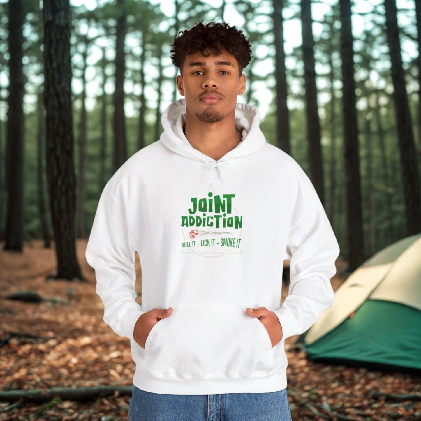 Joint Addiction Hoodie – Funny Weed Lover Unisex Hoodie | Cozy Cannabis Sweatshirt