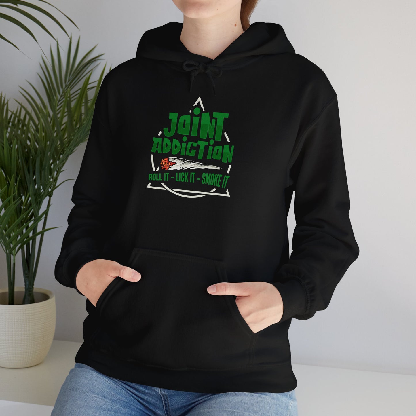 Joint Addiction Hoodie – Funny Weed Lover Unisex Hoodie | Cozy Cannabis Sweatshirt