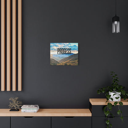 "Progress Not Perfection" – Motivational Wall Art Print – Inspirational Quote for Home, Office, or Studio Décor