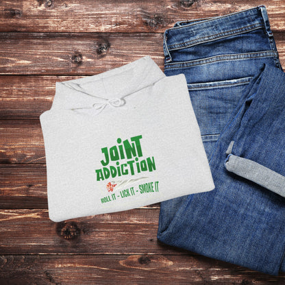Joint Addiction Hoodie – Funny Weed Lover Unisex Hoodie | Cozy Cannabis Sweatshirt